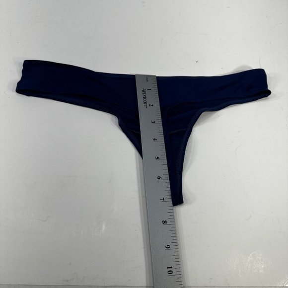 Hanes Women's Size 5 Small Panty Thong Blue New Without Tags - Picture 6 of 6